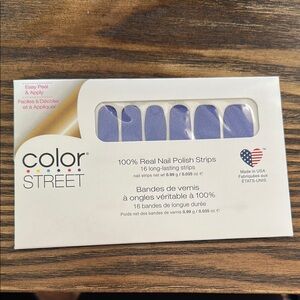 Color Street Juneau the Drill Nail Strips for Party Glam